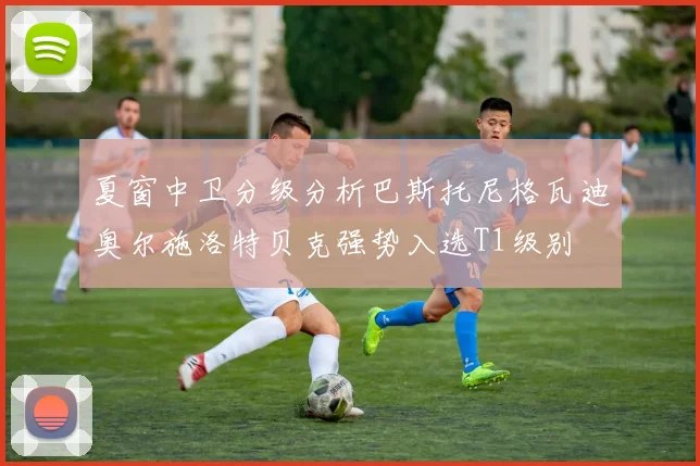 夏窗中卫分级分析巴斯托尼格瓦迪奥尔施洛特贝克强势入选T1级别